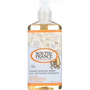 South of France Hand Wash Liquid Orange Blossom Honey 8 oz
