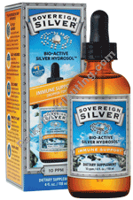 Sovereign Silver - 4 oz Silver Hydrosol 10 ppm Dropper-OUT OF STOCK
