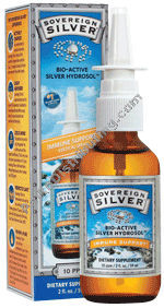 Sovereign Silver - 2 oz Silver Hydrosol 10ppm Vertical-OUT OF STOCK