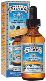 Sovereign Silver - 2 oz Silver Hydrosol 10 ppm Dropper