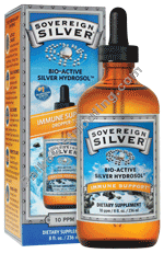 Sovereign Silver - 8 oz Silver Hydrosol 10 ppm Dropper-OUT OF STOCK