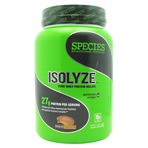 Species Nutrition - Isolyze Chocolate Peanutbutter 22 servings