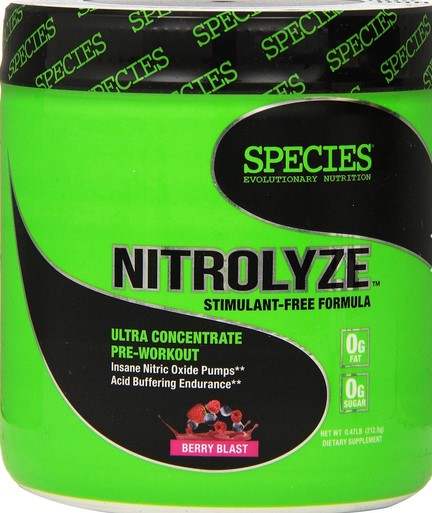 Species Nutrition - Nitrolyze Freak Formula Berry Blast