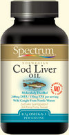 Spectrum Essentials Cod Liver Oil 520 Mg 90 Softgels-OUT OF STOCK