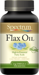 Spectrum Essentials Flax Oil 100 Softgels-UNAVAILABLE
