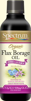 Spectrum Essentials Flaxseed Borage Oil Organic 8 oz-TEMP UNAVAILABLE