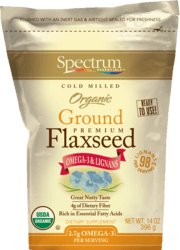 Spectrum Essentials Flaxseed Organic, Ground 14 oz