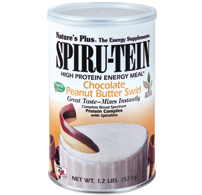 Spirutein  Chocolate Peanut Swirl Shake 1.2 Lb (K)