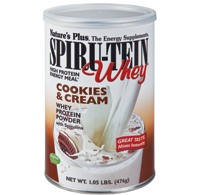 Spirutein  Cookies & Cream Whey 1.05Lb-UNAVAILABLE