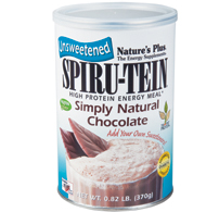 Spirutein  Simply Natural Chocolate .82Lb