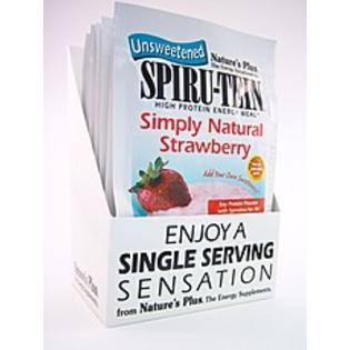 Spirutein Simply Natural Strawberry 8 Pk-UNAVAILABLE