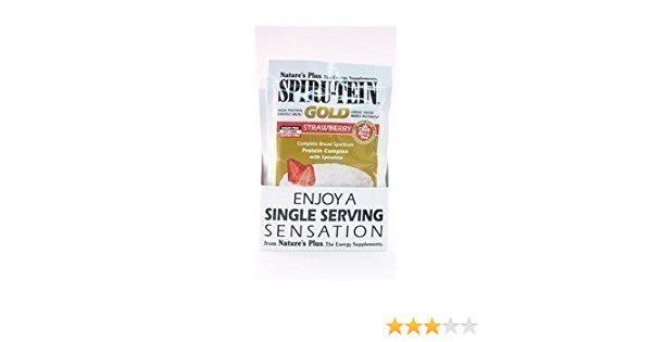 Spirutein Strawberry Gold Packets 8 Pk
