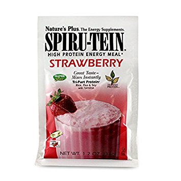 Spirutein Strawberry Packets 8 Pk (K)