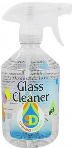 Spring Drops - Glass Cleaner 4 pk Liq