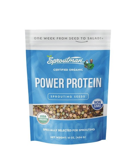 Sproutman Organic Power Protein Sprouting Seed