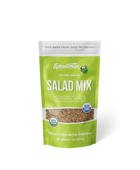 Sproutman Organic Salad Mix Sprouting Seed