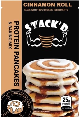 Stack'D Nutrition - Stack'D Pancake Cinn Roll 1Lb     TEMPORARILY UNAVAILABLE