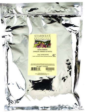 Starwest Botanicals Charcoal Powder 1 LB