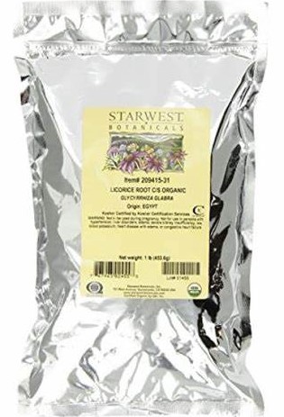 Starwest Botanicals Organic Licorice Root C/S 1 lb