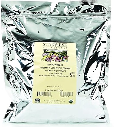 Starwest Botanicals Organic Rosemary Leaf Whole 1 lb