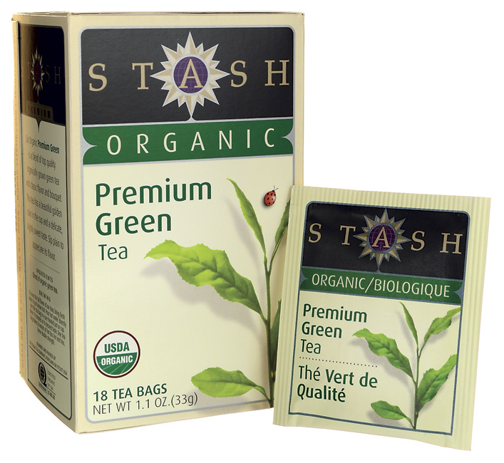 Stash Tea - Organic Premium Green Tea (18bags)-UNAVAILABLE