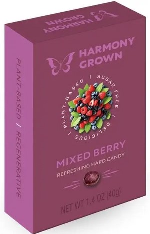Stevita Harmony Grown Sugar Free Hard Candy Berry 1.4oz