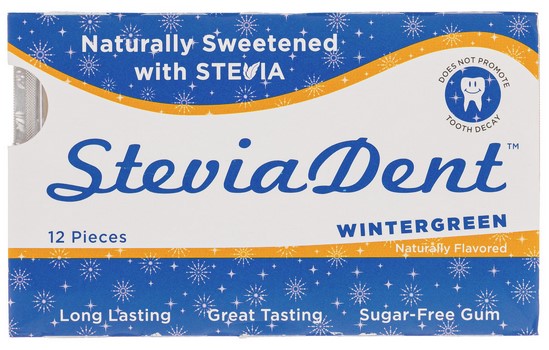 Stevita - Stevidadent Gum Wintergreen 12/12ct