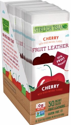 Stretch Island - Frt Leather Cherry .5 Oz  30/Pc-OUT OF STOCK