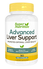 Super Nutrition Advanced Liver Support 90 Veg Caps