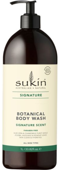 Sukin Botanical Body Wash 33.82 ounce
