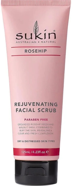 Sukin Rosehip Rejuvenating Facial Scrub 4.23 ounce
