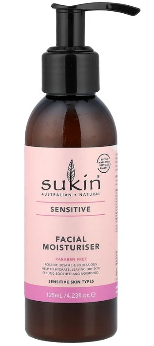 Sukin Sensitive Facial Moisturiser 4.23 ounce