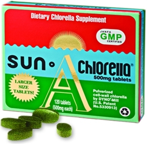 Sun Chlorella - Chlorella Tablets 500mg 120 Tabs