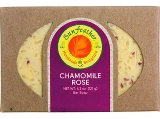 SunFeather Chamomile Rose 4.3 ounce bar-OUT OF STOCK