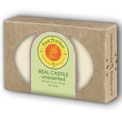SunFeather Real Castile 4.3 ounce bar