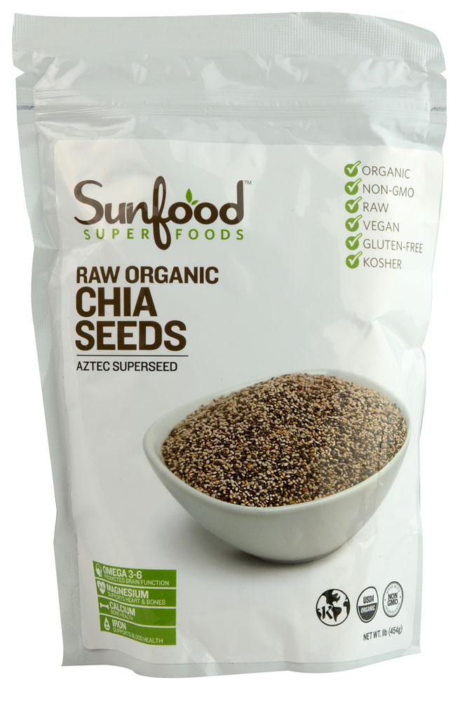 Sunfood Superfood -  Chia Seeds 1lb