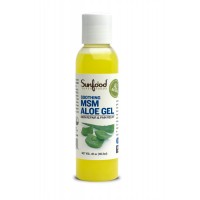 Sunfood Superfood -  MSM Aloe Gel  4fl.oz