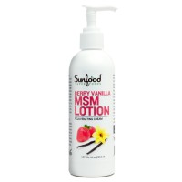 Sunfood Superfood -  MSM Lotion, Berry Vanilla  8fl.oz