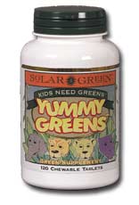 Sunny Green - Yummy Greens Fruit Punch Fruit Punch 120 Chw