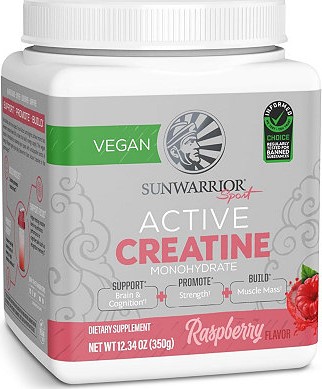 Sunwarrior Active Creatine Raspberry 350 g