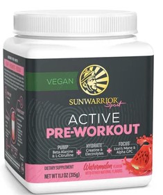 Sunwarrior Active Pre Workout Watermelon 315 g