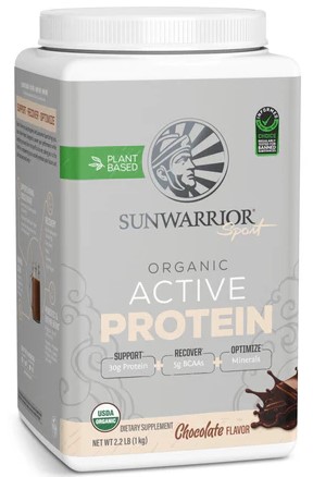 Sunwarrior Active Protein Chocolate 35.2 oz