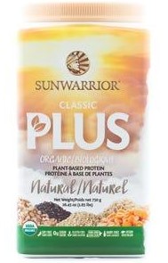 Sunwarrior Classic Protein Plus Unflavored 750 g