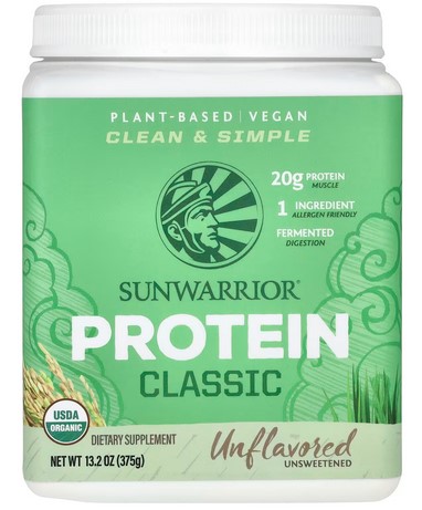 Sunwarrior Classic Protein Unflavored 375 g