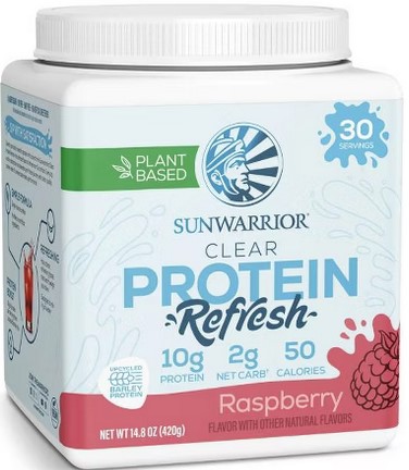 Sunwarrior Clear Protein Refresh Raspberry 420 g
