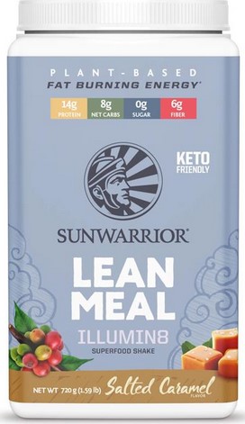 Sunwarrior Illumin8 Lean Meal Salted Caramel 25.3 oz