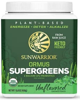 Sunwarrior Ormus Supergreens Unflavored 15.9 oz