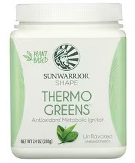 Sunwarrior Shape Thermo Greens Unflavored 210 g