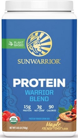 Sunwarrior Warrior Protein Blend Maple French Toast 750 g