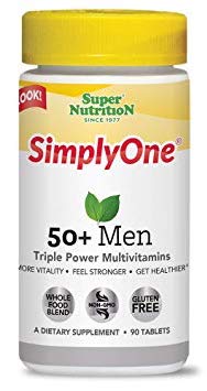 Super Nutrition SimplyOne 50+ Men 90 Tabs-OUT OF STOCK